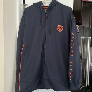 Chicago Bears Men’s zip up jacket.  2XL